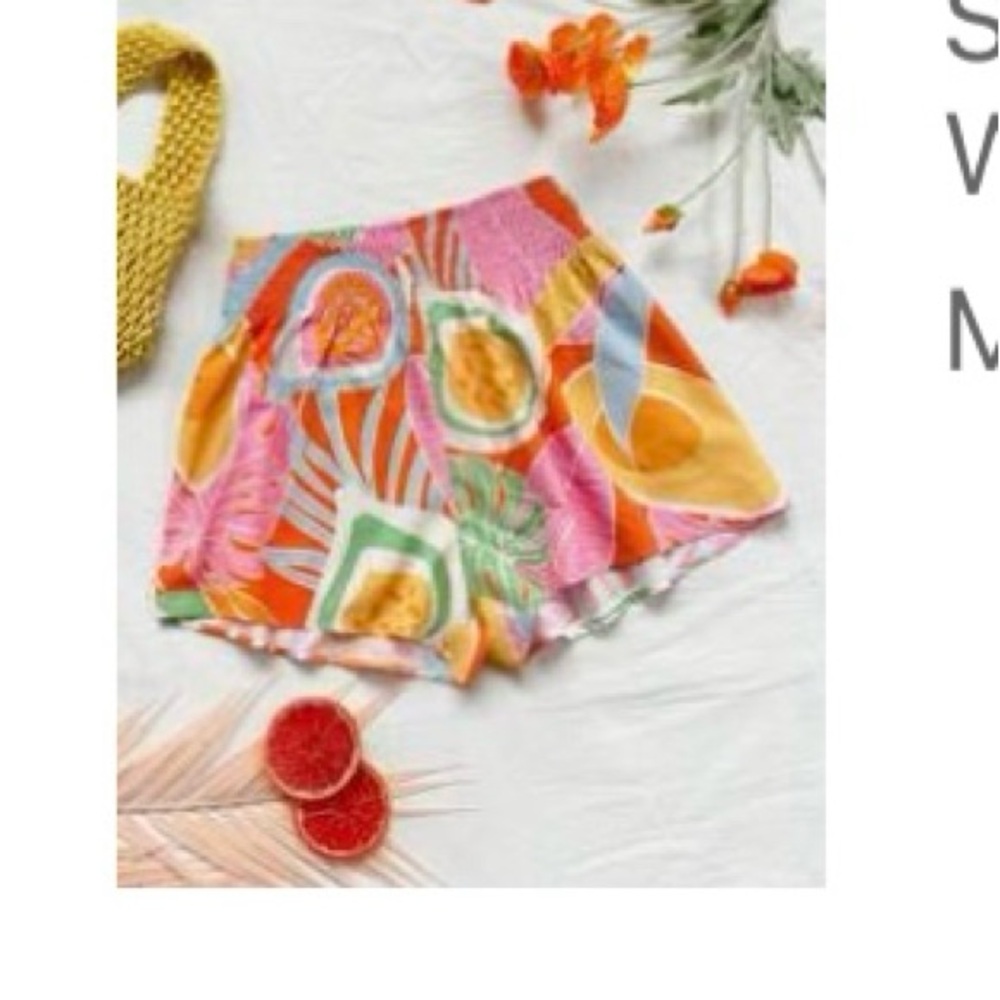 Colorful Patterned Shorts